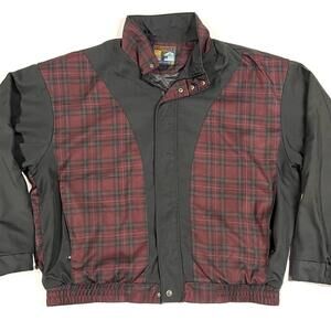 Vintage Forrester’s Gore Tex Plaid Windbreaker Jacket Breathable Back Men’s XXL